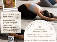 Yoga Class Flyer 