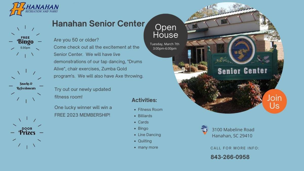 Senior Center Open House 